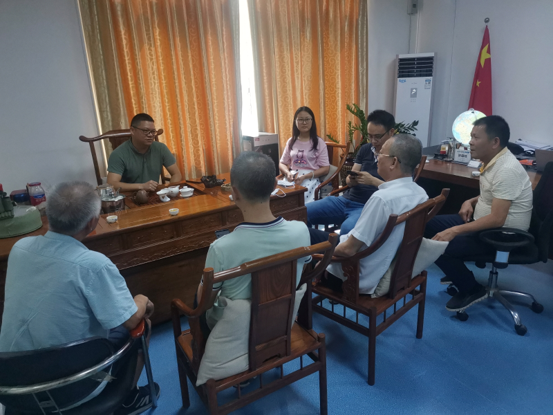 龍城街道退役軍人管理站及嶂背社區走訪慰問金泰瀛2位越戰老兵活動